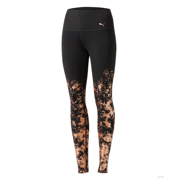 Puma Pants - NWT⭐️PUMA Premium black and copper tights